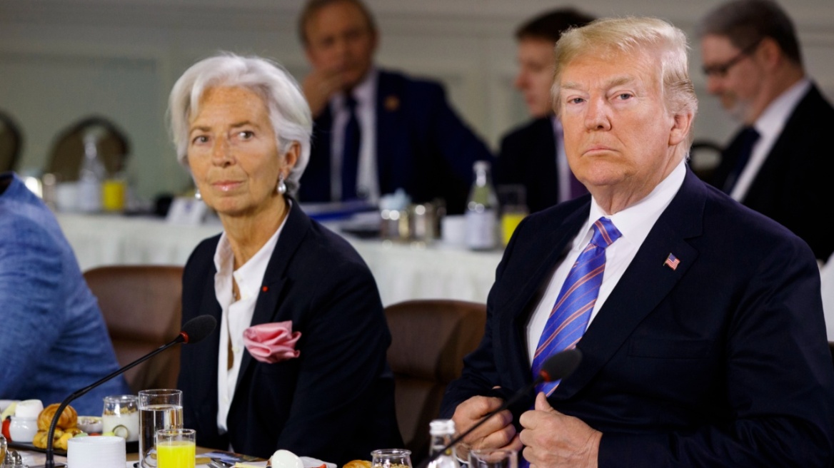 Η Λαγκάρντ επικρίνει δηλώσεις του Τραμπ για την ΕΕ: «Χρησιμοποίησε φρικτή φρασεολογία» 