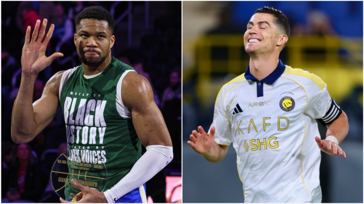 Ο Αντετοκούνμπο σε ρόλο μάνατζερ προτείνει στον Ρονάλντο ομάδες από την Ελλάδα 