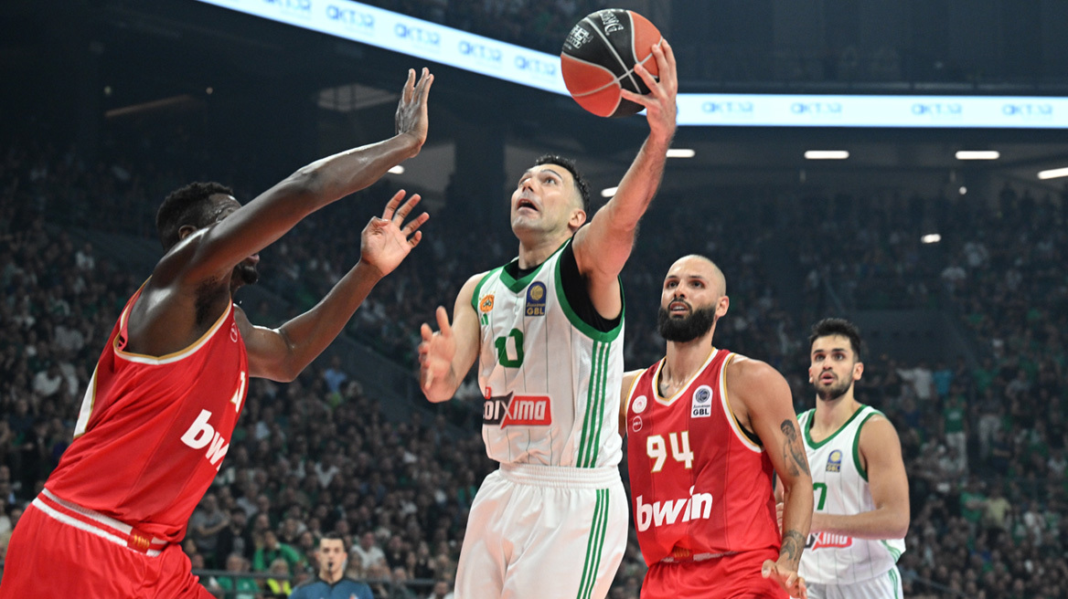 Παναθηναϊκός-Ολυμπιακός 80-68: Εύκολα το 1-0 στους τελικούς ο ΠΑΟ - Βίντεο 