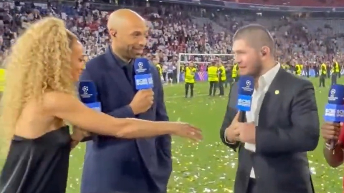 Χαμπίμπ Νουρμαγκομέντοφ: Γιατί δεν έδωσε το χέρι του στην παρουσιάστρια του CBS - Δείτε βίντεο