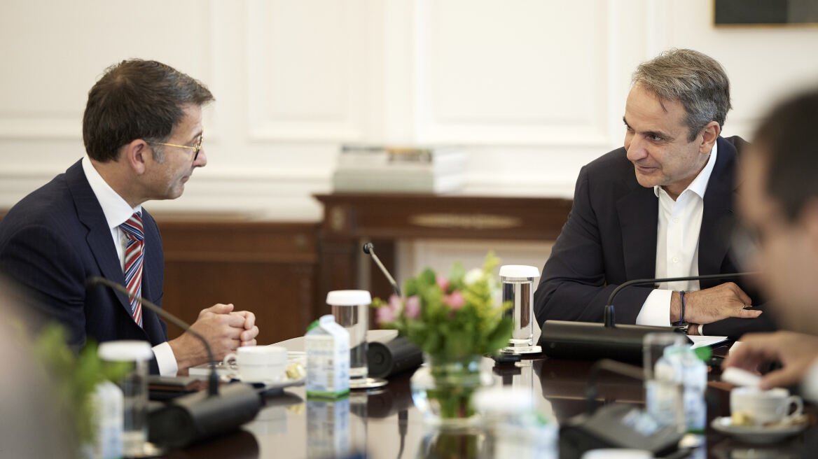 Συνάντηση Μητσοτάκη με τον Εκτελεστικό Αντιπρόεδρο και CCO της Microsoft Judson Althoff