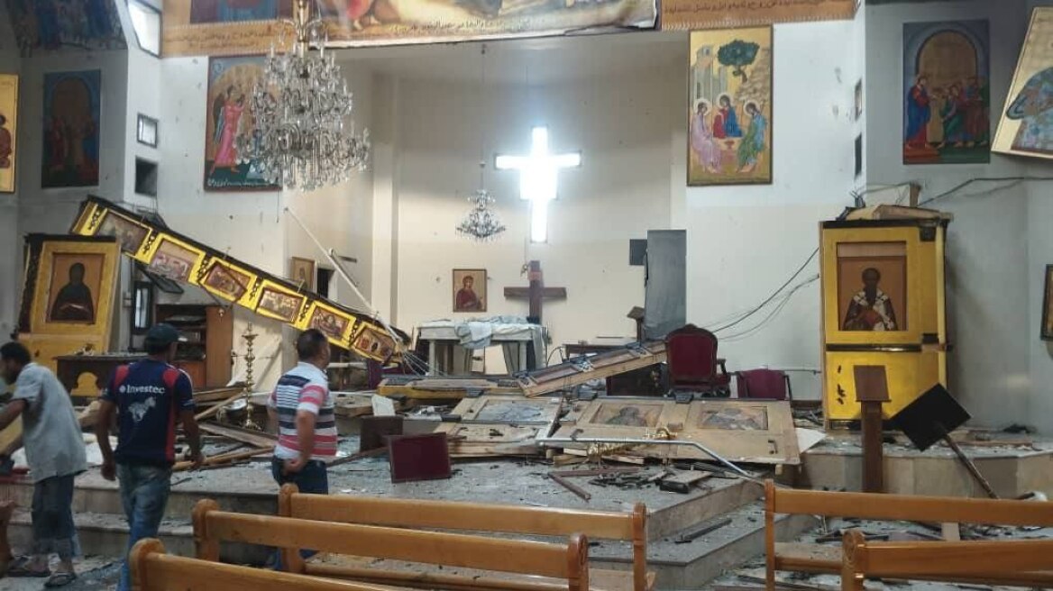 Τρομοκρατική επίθεση σε ελληνορθόδοξη εκκλησία στη Συρία – Τουλάχιστον 20 νεκροί και 50 τραυματίες, δείτε βίντεο και φωτογραφίες