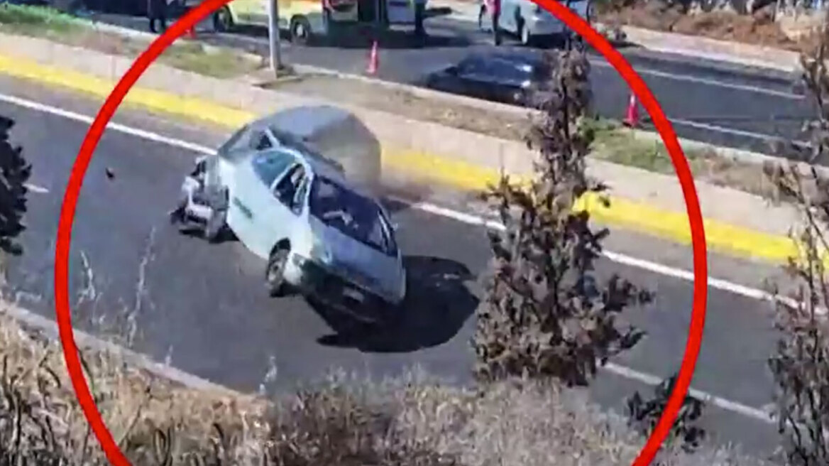 Οδηγοί στην Κρήτη κοιτούσαν το τροχαίο που έγινε στο αντίθετο ρεύμα και τράκαραν - Δείτε βίντεο
