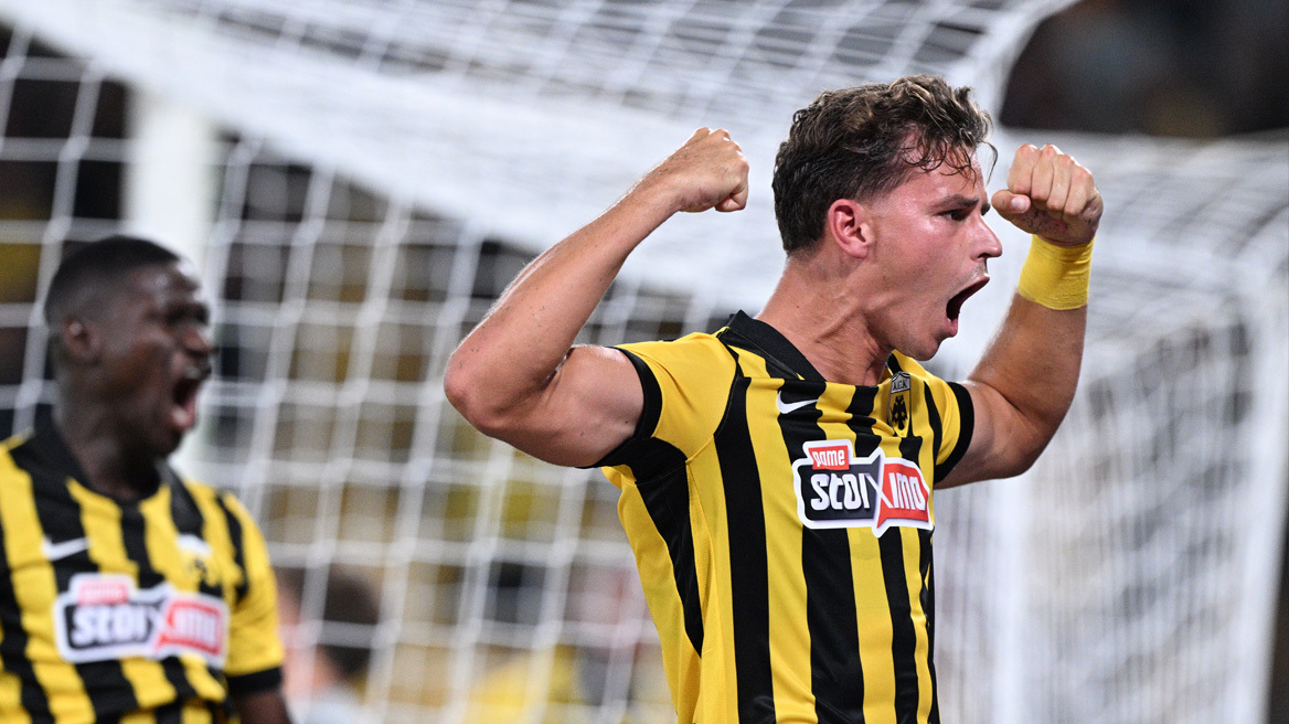 ΑΕΚ - Χάποελ Μπερ Σεβά 1-0: Προβάδισμα πρόκρισης με κεφαλιά του Ρέλβας - Δείτε το γκολ 