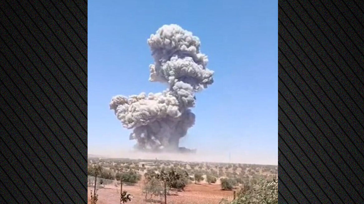 Μεγάλη έκρηξη στην Ιντλίμπ στη Συρία - Δύο νεκροί, τουλάχιστον 70 τραυματίες, δείτε βίντεο