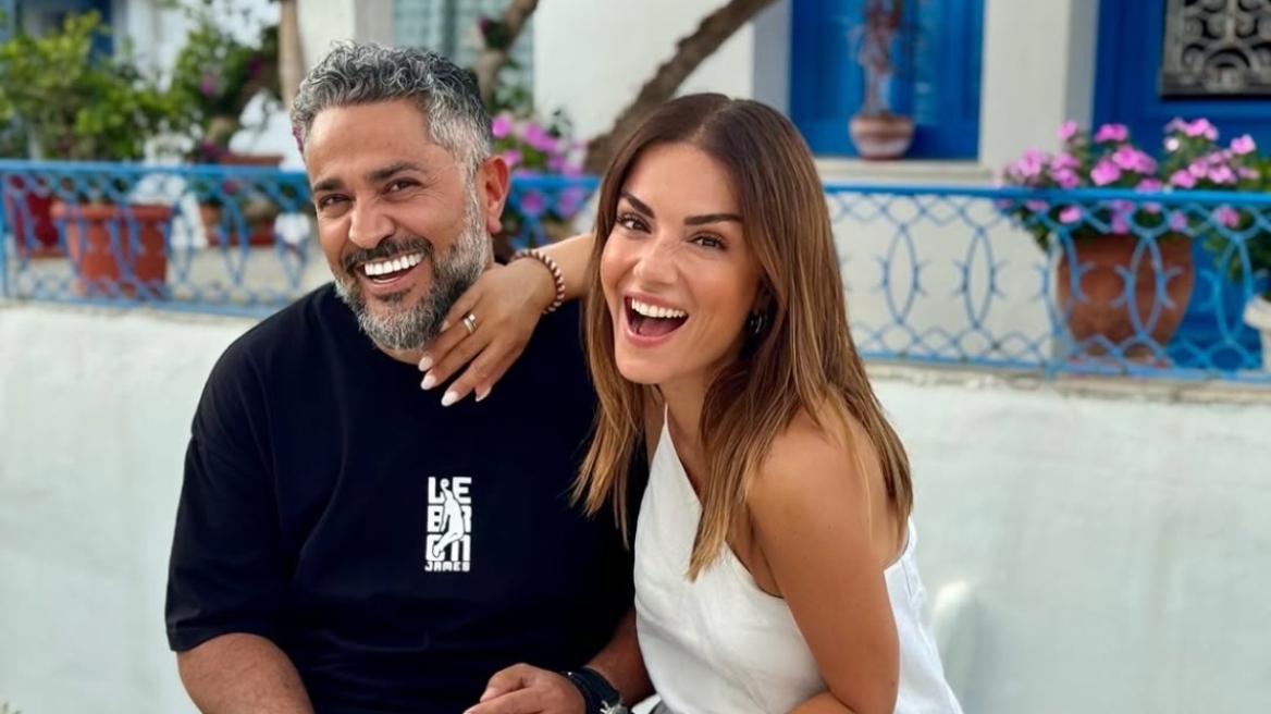  Βάσω Λασκαράκη - Λευτέρης Σουλτάτος: Οι φωτογραφίες τους από το ταξίδι στην Τήνο