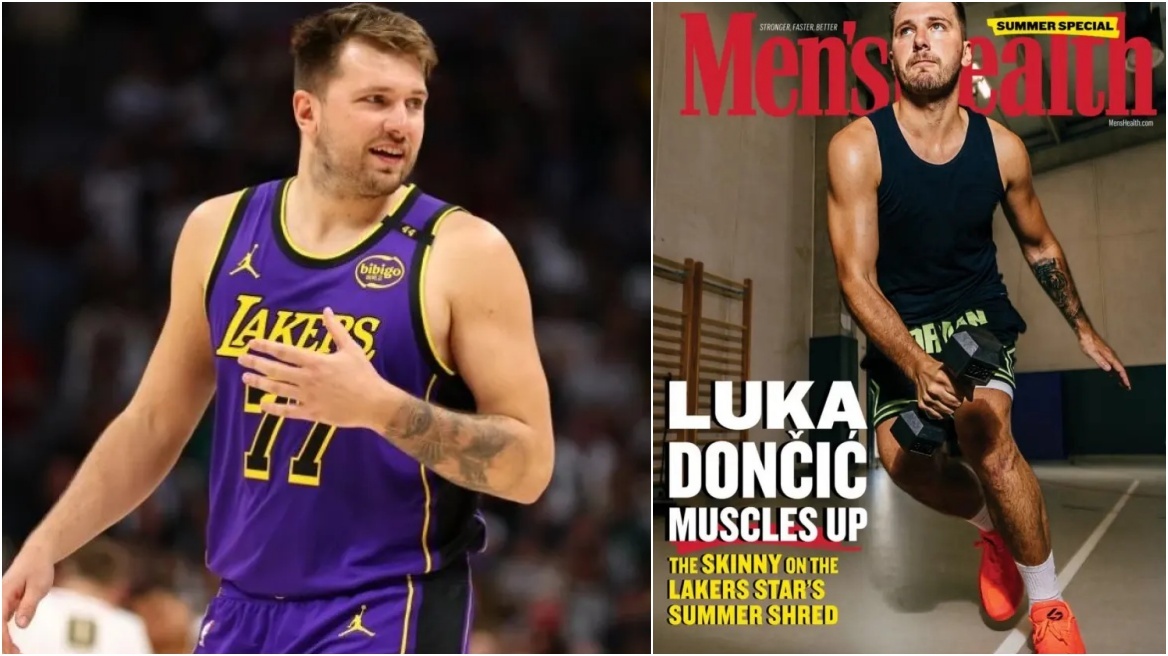 Η... μετάλλαξη του Ντόντσιτς: Πιο fit από ποτέ ο Σλoβένος έγινε εξώφυλλο στο Men's Health
