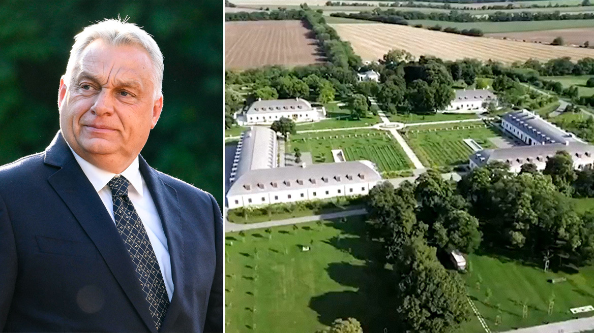 Αντιδράσεις στην Ουγγαρία για το παλάτι του Όρμπαν - Ζέβρες και αντιλόπες βόσκουν σε τεράστιους κήπους, δείτε βίντεο από drone