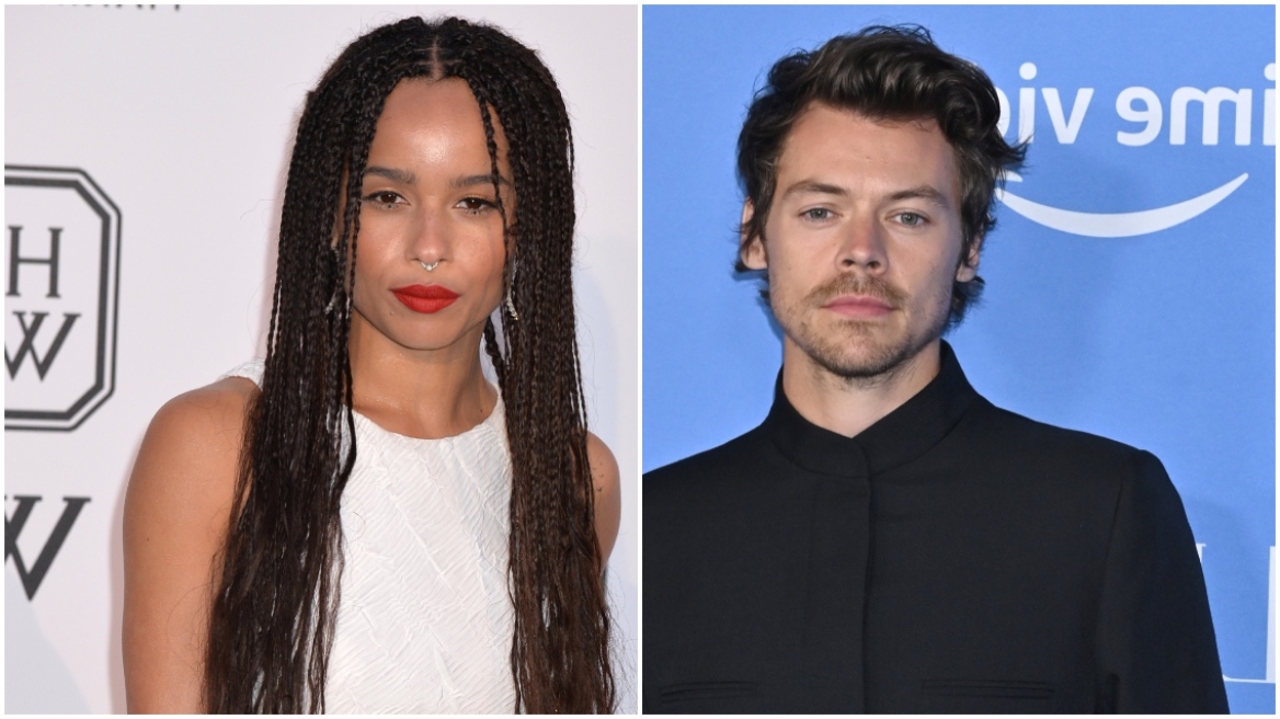 Ζόι Κράβιτζ: Εθεάθη να περπατά στη Ρώμη αγκαζέ με τον Χάρι Στάιλς - Δείτε το βίντεο