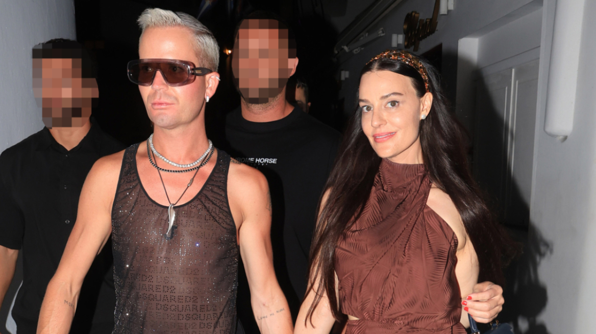 Χρυσοί κληρονόμοι στη Μύκονο - Η Αριάνα Ροκφέλερ και ο Τζακ Μόργκαν χέρι χέρι στα σοκάκια του Νησιού των Ανέμων