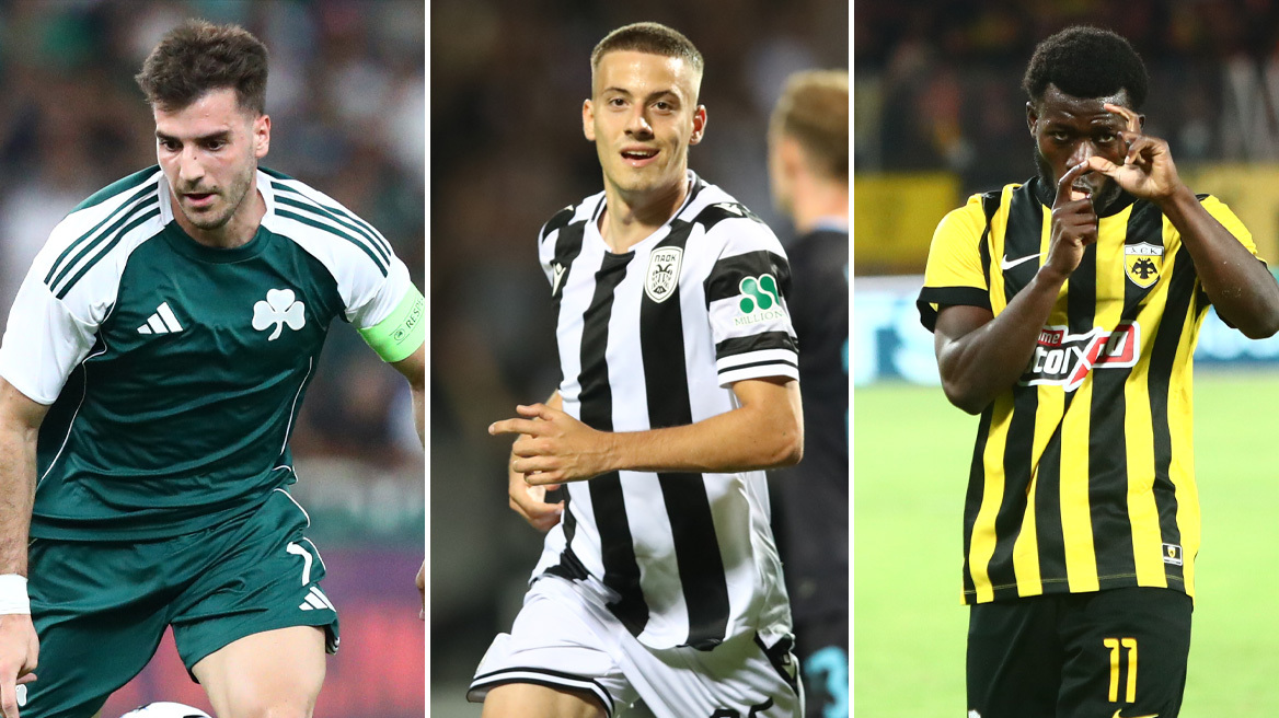 Ιστορική βραδιά για το ελληνικό ποδόσφαιρο: Παναθηναϊκός, ΠΑΟΚ και ΑΕΚ προκρίθηκαν στη League Phase του Europa και του Conference League - Δείτε τα γκολ