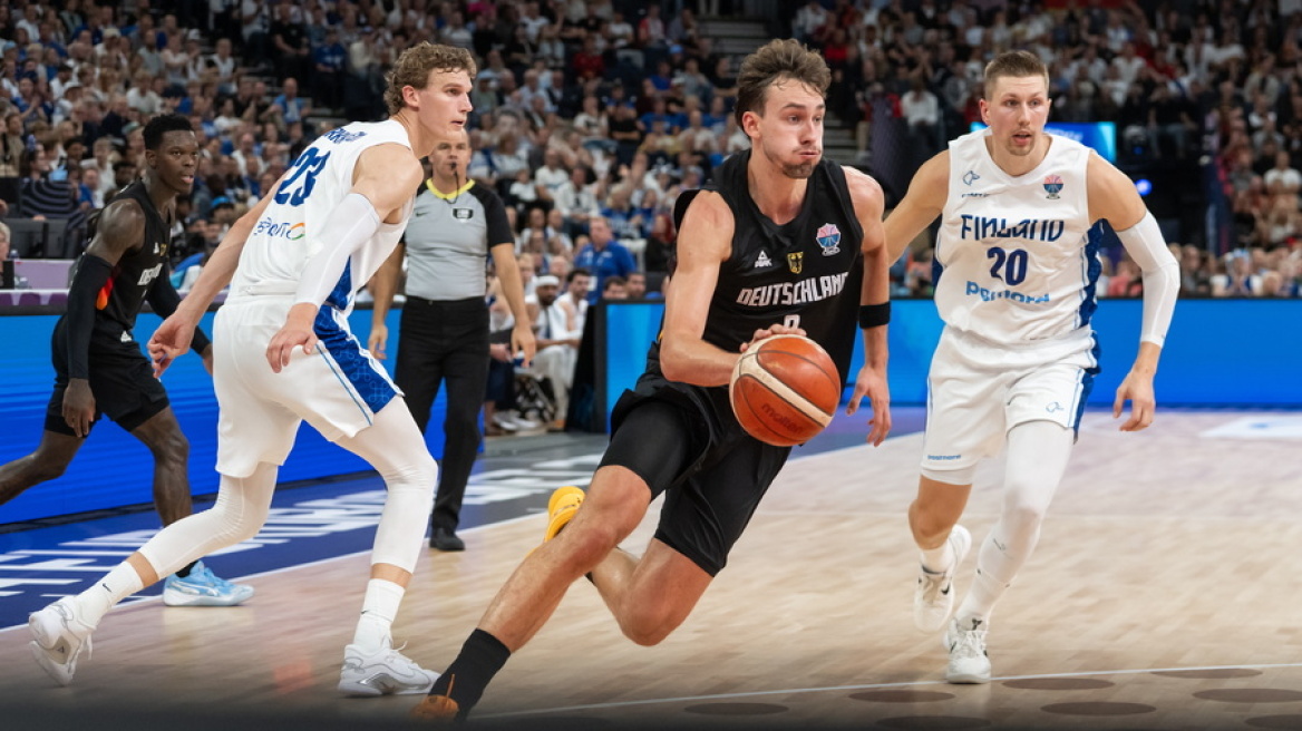 Eurobasket 2025: Άνετη Γερμανία «σκόρπισε» 91-61 τη Φινλανδία - Βίντεο 