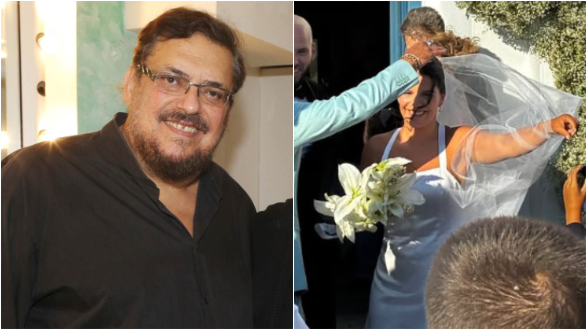  Λαυρέντης Μαχαιρίτσας: Παντρεύτηκε η κόρη του στην Τήνο - Δείτε βίντεο και φωτογραφίες