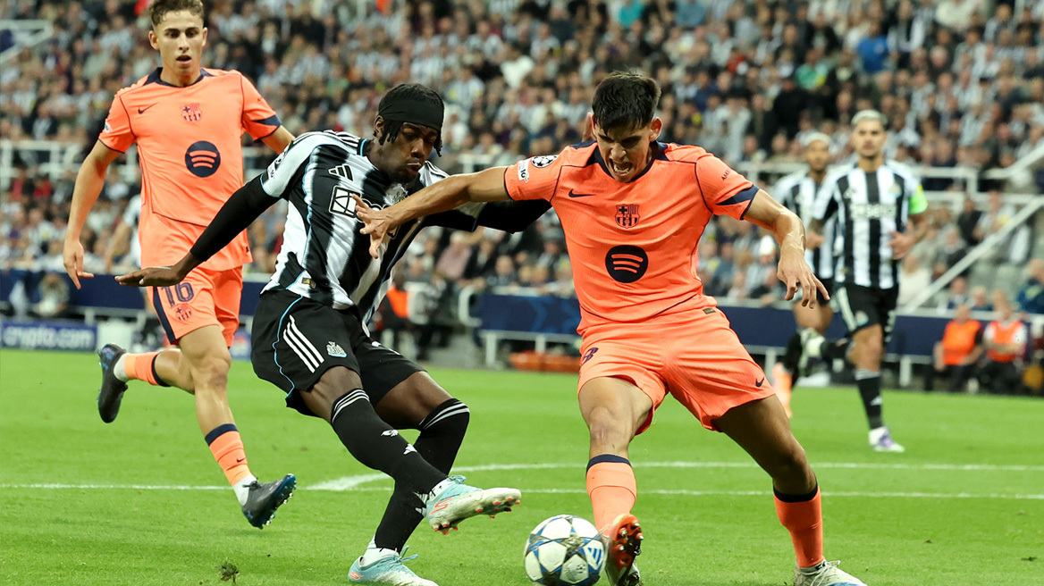 Champions League: Η Μπαρτσελόνα απέδρασε με Ράσφορντ 2-1 από το Νιούκαστλ, η Σίτι 2-0 τη Νάπολι των 10 παικτών - Δείτε τα γκολ