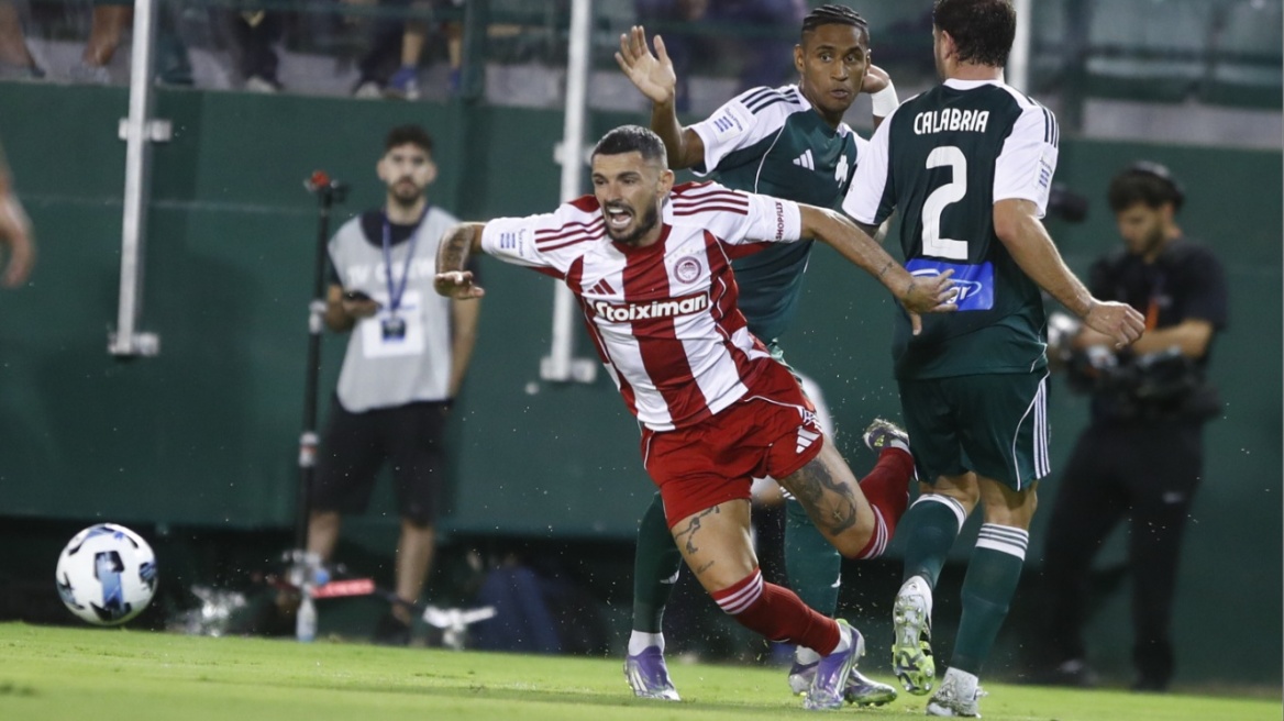 Η ανάρτηση του Καμπελά για τη φάση που ζήτησε πέναλτι ο Ολυμπιακός στο ντέρμπι της Λεωφόρου 