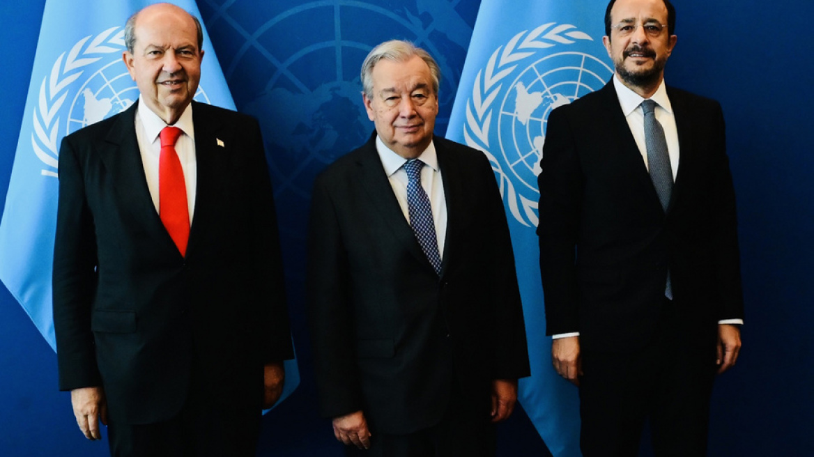 Άκαρπη η τριμερής για το Κυπριακό - Αδιάλλακτος και επιθετικός ο Τατάρ, λέει ο Χριστοδουλίδης 