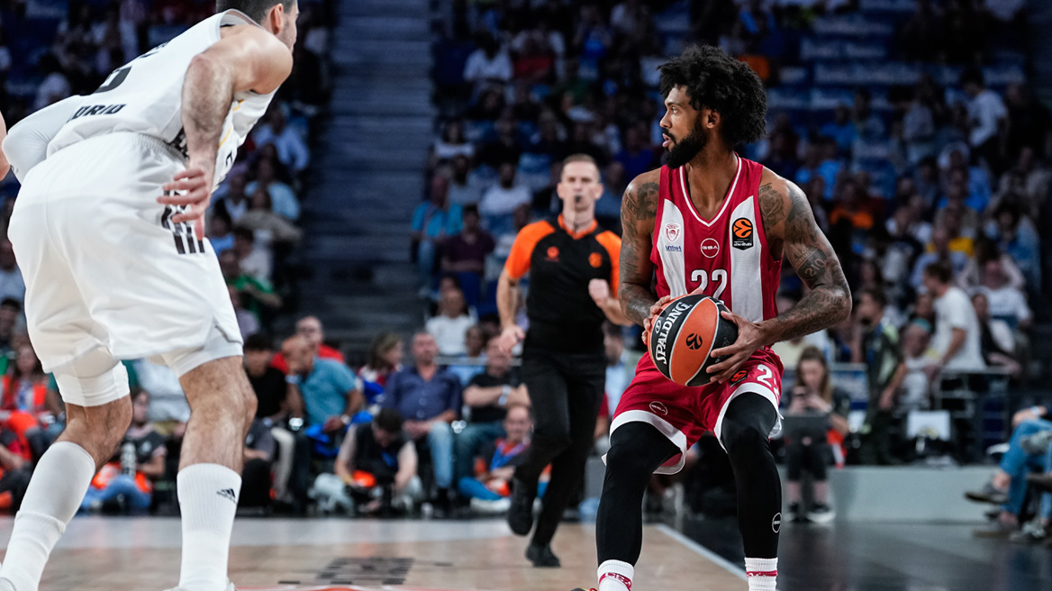Ρεάλ - Ολυμπιακός 89-77: Πρώτη ήττα στη Euroleague με μπλακ άουτ στην 4η περίοδο στη Μαδρίτη - Βίντεο