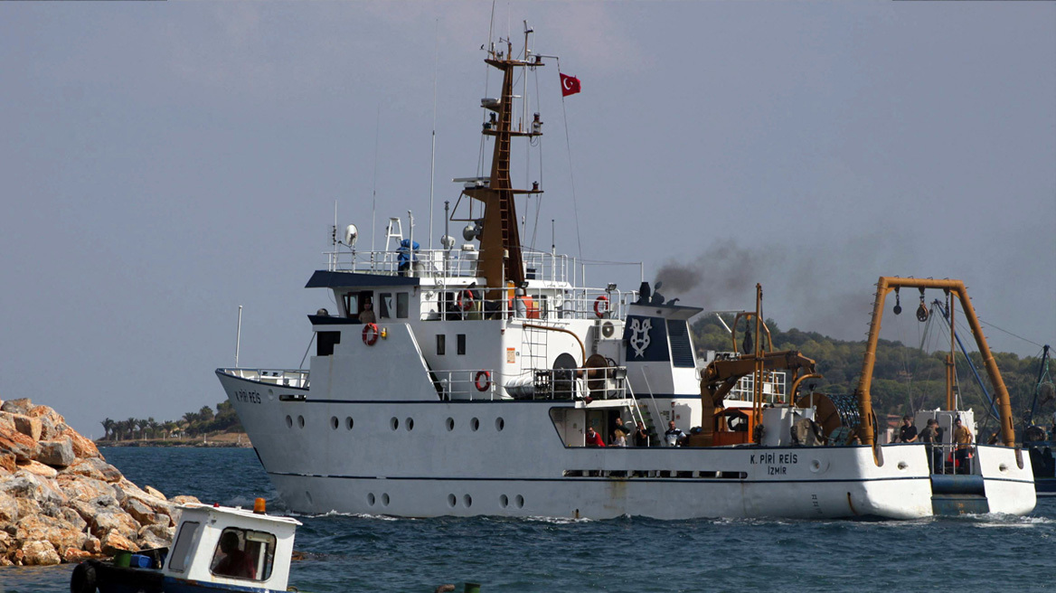 Στο Αιγαίο το Πίρι Ρέις - Απέπλευσε από τη Σμύρνη