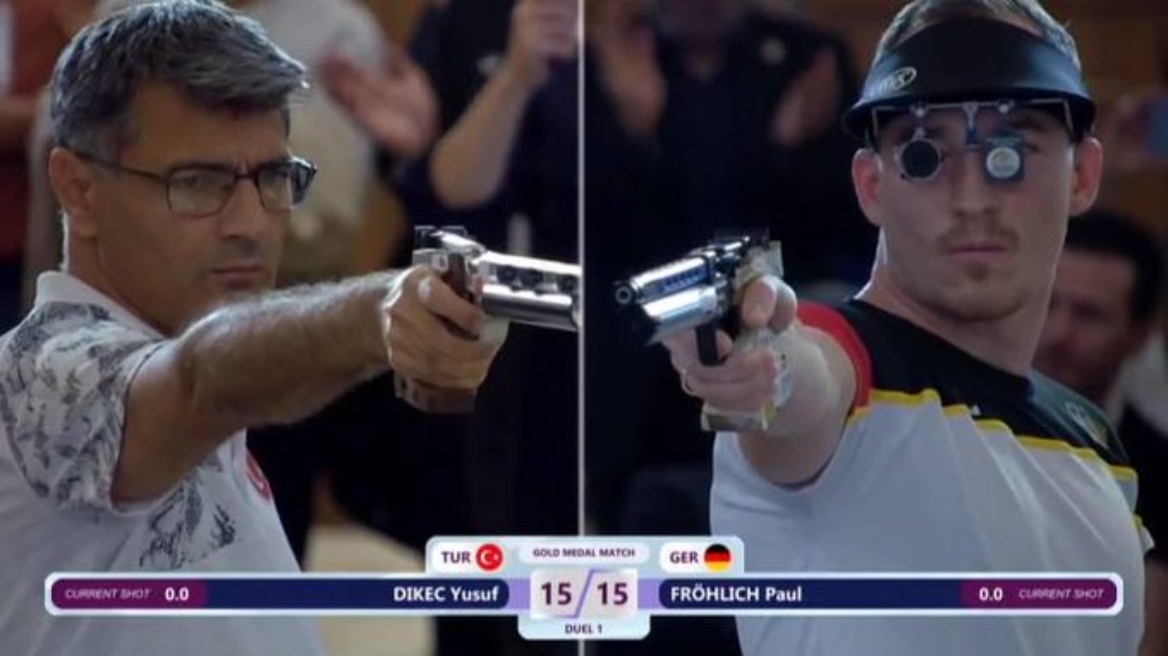 Ο Τούρκος «χαλαρός» σκοπευτής χτύπησε ξανά κατακτώντας το χρυσό στο Ευρωπαϊκό - Δείτε βίντεο
