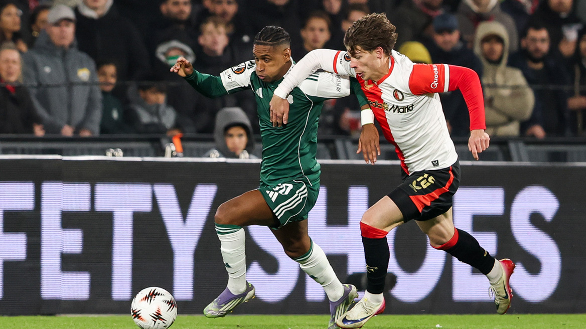 Φέγενορντ - Παναθηναϊκός 3-1: Προηγήθηκε στο Ρότερνταμ αλλά ηττήθηκε ξανά με ανατροπή - Δείτε τα γκολ 