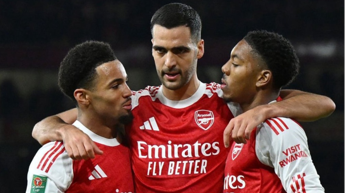 League Cup: Υπέκυψε στην Άρσεναλ η Μπράιτον των Κωστούλα και Τζίμα, τριάρα της Κρίσταλ Πάλας στην Λίβερπουλ - Δείτε τα γκολ