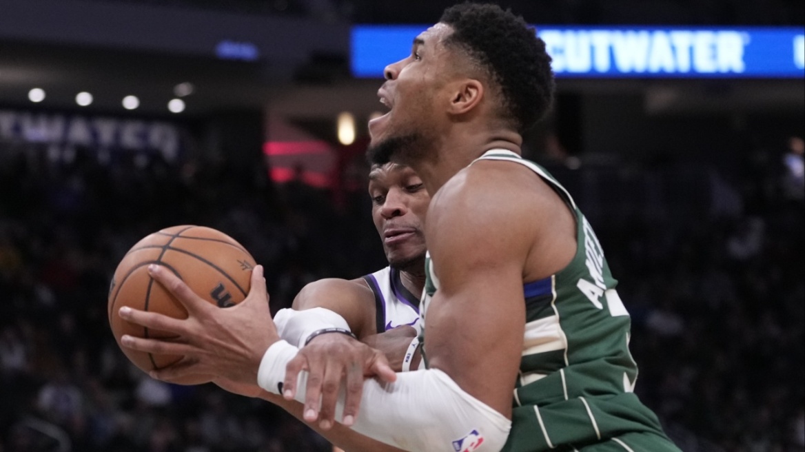 NBA, Μπακς-Κινγκς 133-135: O Γιάννης πάλεψε για την ανατροπή στο φινάλε αλλά δεν γλίτωσε την ήττα - Δείτε βίντεο