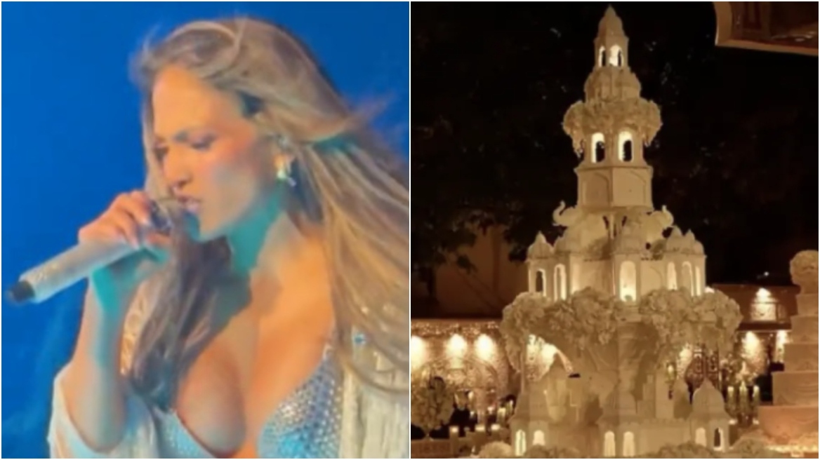 O γάμος των 6,7 εκατομμυρίων στην Ινδία - Το σόου με τα φτερά της Λόπεζ, η τούρτα υπερπαραγωγή που έφτανε τα 5 μέτρα και οι εκλεκτοί καλεσμένοι