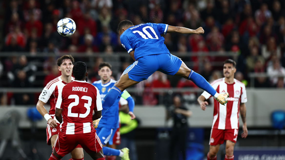 Ολυμπιακός - Ρεάλ Μαδρίτης 3-4: Πάλεψε σαν θηρίο αλλά δεν κέρδισε τον  διαστημικό Εμπαπέ - Δείτε τα γκολ