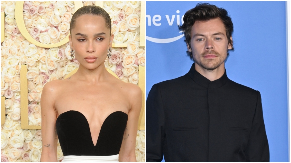 Ζόι Κράβιτζ - Χάρι Στάιλς: Πιο ερωτευμένοι από ποτέ - Εθεάθησαν να περπατούν χέρι-χέρι στη Ρώμη