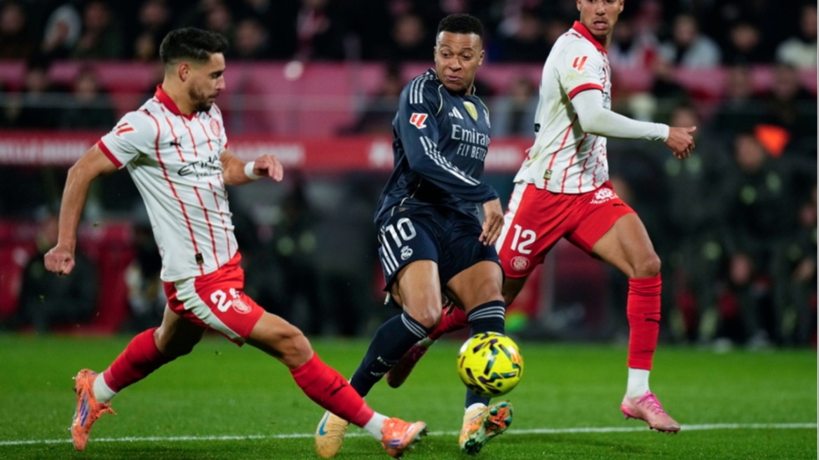 La Liga: Νέα γκέλα για την Ρεάλ που έπεσε από την κορυφή, 1-1 με τη Τζιρόνα - Δείτε τα γκολ 