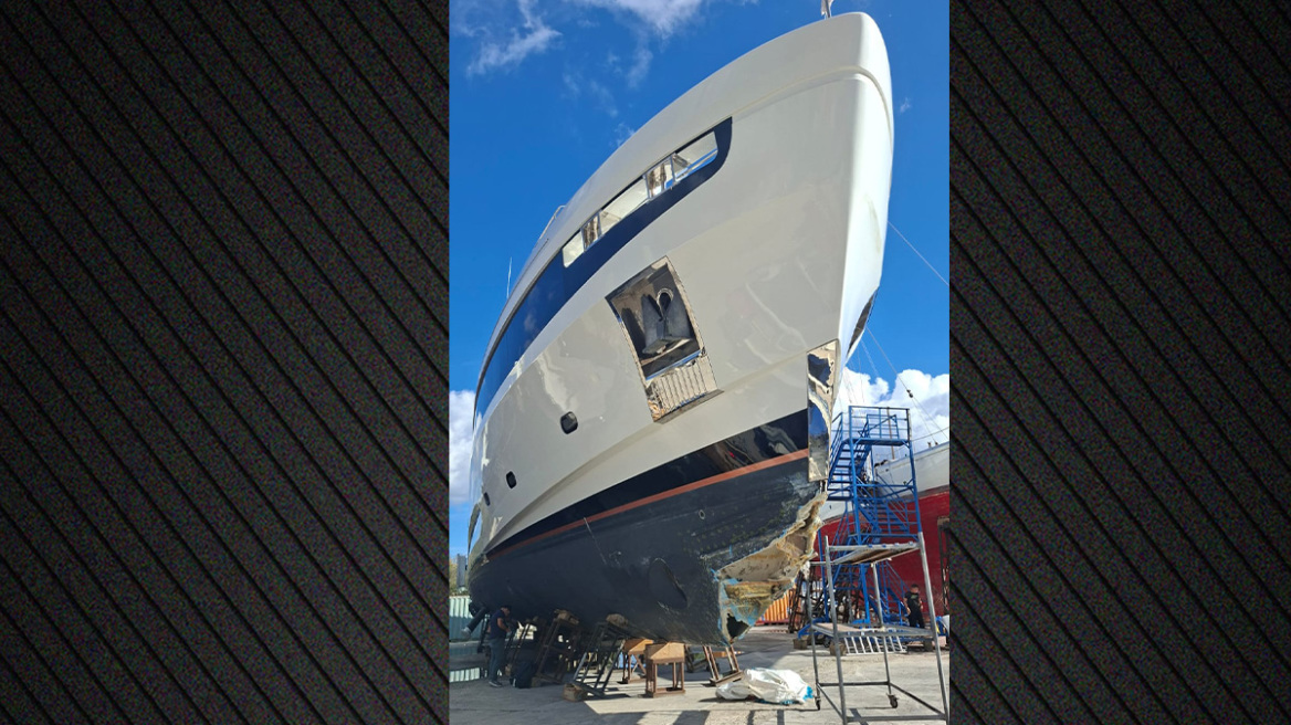 Ρυμούλκησαν τη θαλαμηγό που είχε προσαράξει στη νησίδα Πάτροκλος στον Σαρωνικό Κόλπο - Δείτε φωτογραφίες