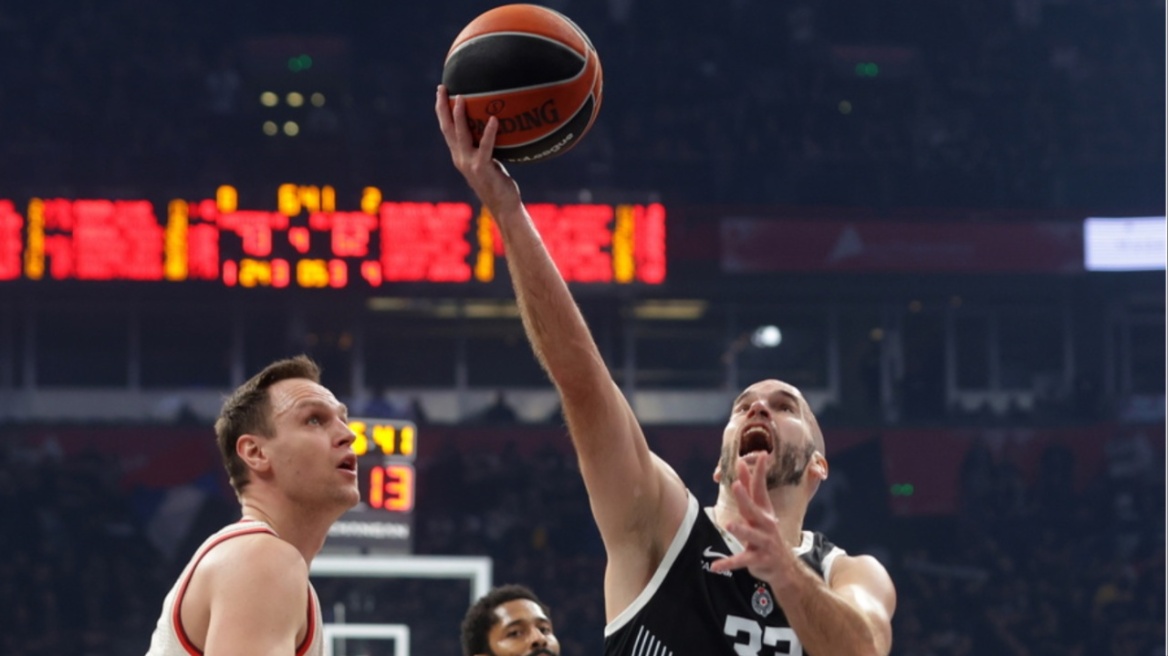 Euroleague: Νίκη για την Παρτιζάν στη μετά Ομπράντοβιτς εποχή, παρέμεινε στην κορυφή η Χαποέλ, ρεκόρ η Μονακό 