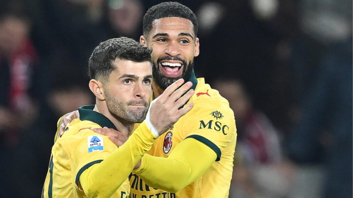 Serie A: Απίθανη ανατροπή η Μίλαν στο Τορίνο, από 2-0 σε 2-3 και ανέβηκε στην κορυφή