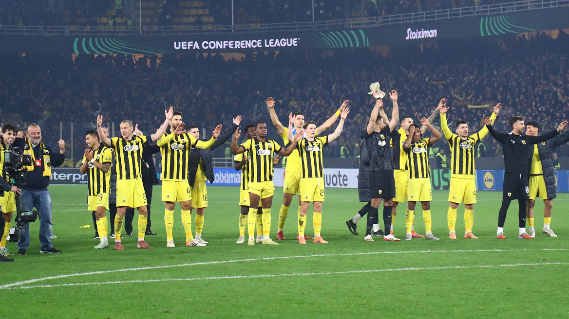 ΑΕΚ - Κραϊόβα 3-2: Με επική ανατροπή στις καθυστερήσεις απευθείας στους «16» του Conference League η Ένωση, δείτε τα γκολ 