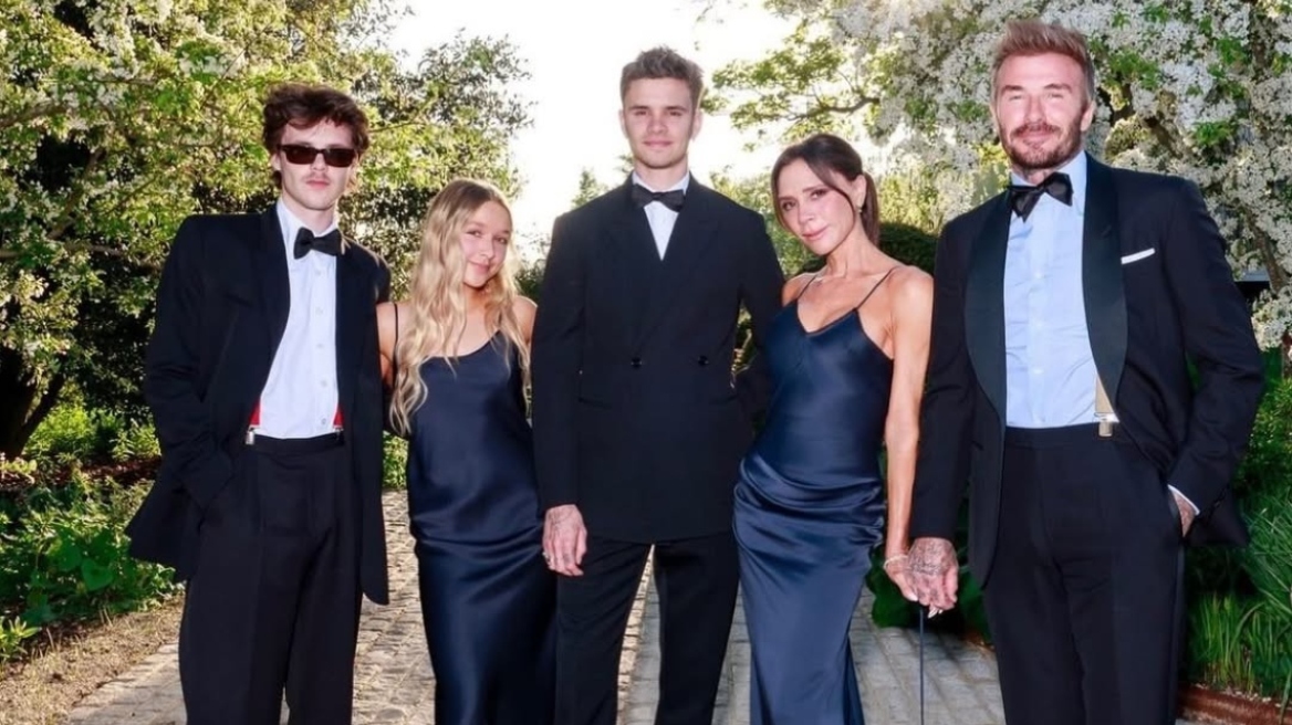 Ο Ντέιβιντ Μπέκαμ ανέβασε φωτογραφίες χωρίς τον Μπρούκλιν: Είμαι ευγνώμων  για την καταπληκτική μου σύζυγο και τα υπέροχα παιδιά μου