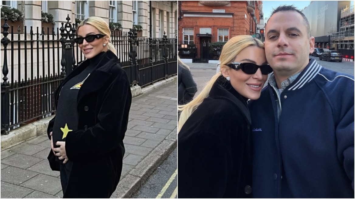 Η Κατερίνα Καινούργιου και ο Παναγιώτης Κουτσουμπής ταξίδεψαν στο Λονδίνο
