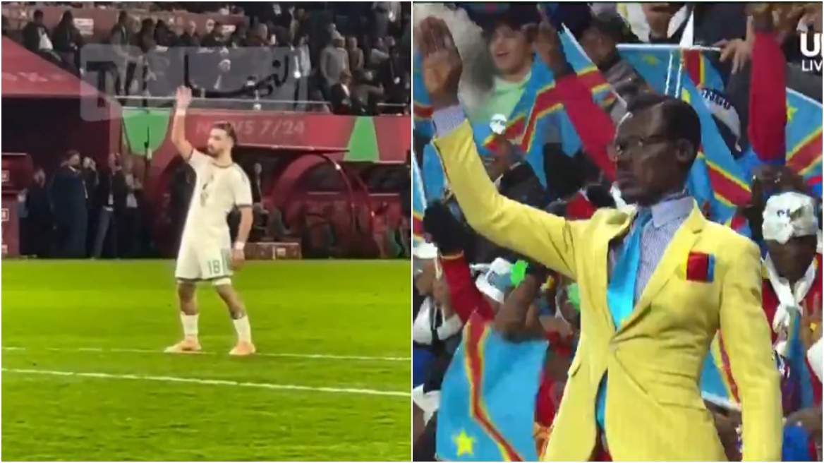 Ποδοσφαιριστής της Αλγερίας χλεύασε τον οπαδό-σύμβολο του Κονγκό στο Κόπα Άφρικα και στην συνέχεια ζήτησε συγγνώμη