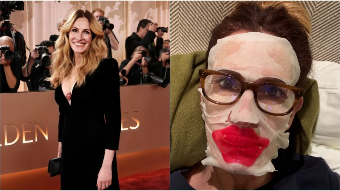 Η χιουμοριστική ανάρτηση της Τζούλια Ρόμπερτς για την προετοιμασία της για τις Χρυσές Σφαίρες