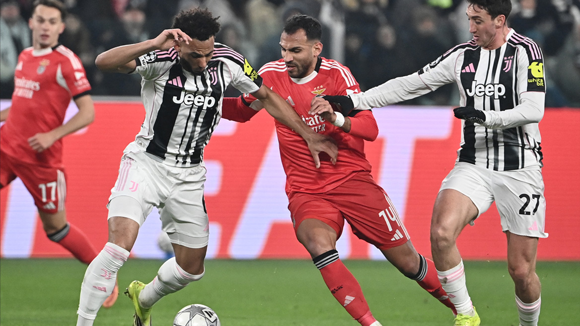 Champions League: Η Γιουβέντους 2-0 την Μπενφίκα «κλείδωσε» τα play off, η Μπαρτσελόνα 2-4 στην Πράγα, δείτε γκολ
