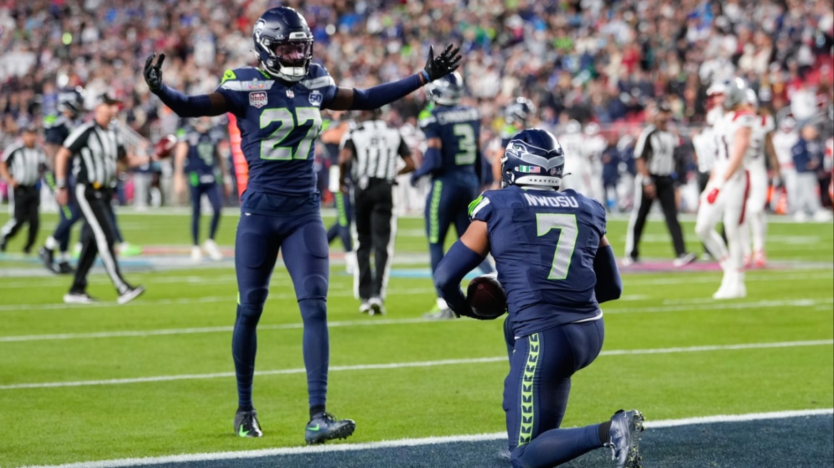 Super Bowl LX: Οι Seattle Seahawks πρωταθλητές με επιβλητική νίκη επί των Patriots, δείτε βίντεο