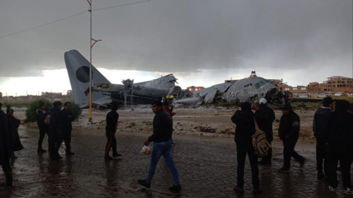Συντριβή C-130 στη Βολιβία: 20 νεκροί και 30 τραυματίες, δείτε βίντεο 