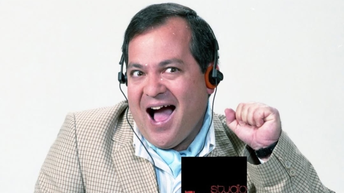 O Χρήστος Βαλαβανίδης σε ένα στιγμιότυπο από το 1987