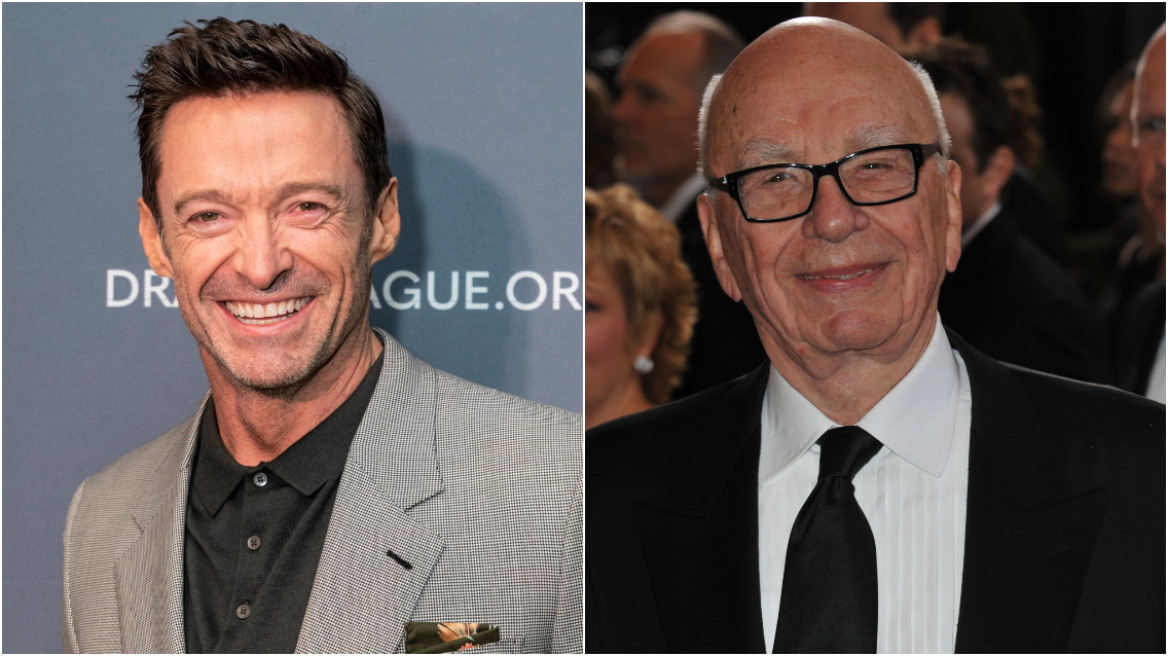 Ο Χιου Τζάκμαν τραγούδησε στο πάρτι για τα 95α γενέθλια του Ρούπερτ Μέρντοχ
