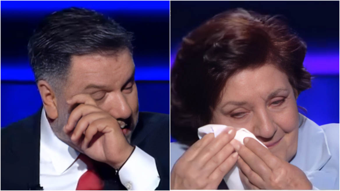 Γρηγόρης Αρναούτογλου: Συγκίνηση στον «Εκατομμυριούχο»  - Όσοι είστε σπίτι δώστε μια αγκαλιά και ένα φιλί στις μαμάδες σας