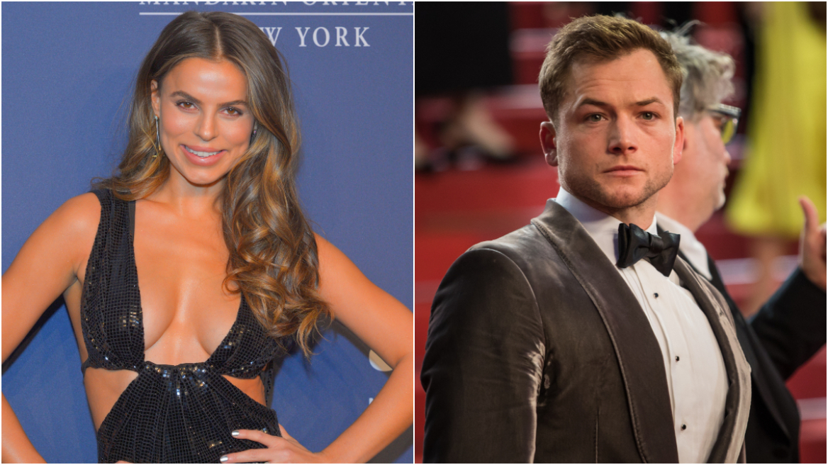 Η Μπρουκς Νάντερ σε τρυφερές στιγμές με τον Τέιρον Έγκερτον στη μέση του δρόμου