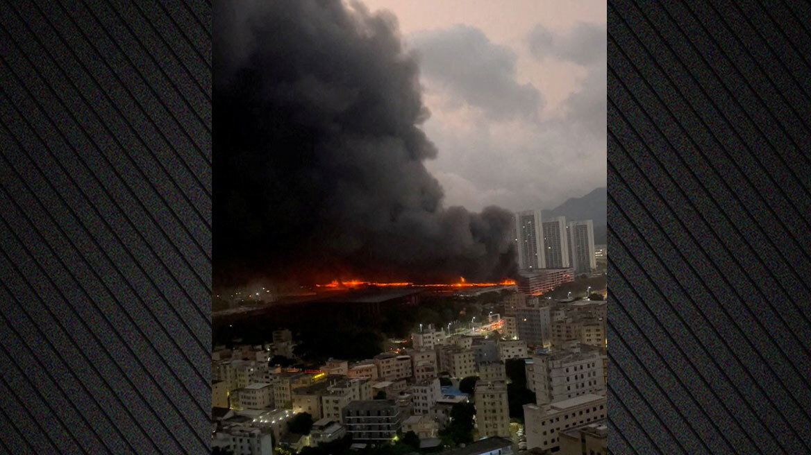 Μεγάλη φωτιά σε εργοστάσιο ηλεκτρικών αυτοκινήτων της BYD στην Κίνα, δείτε βίντεο