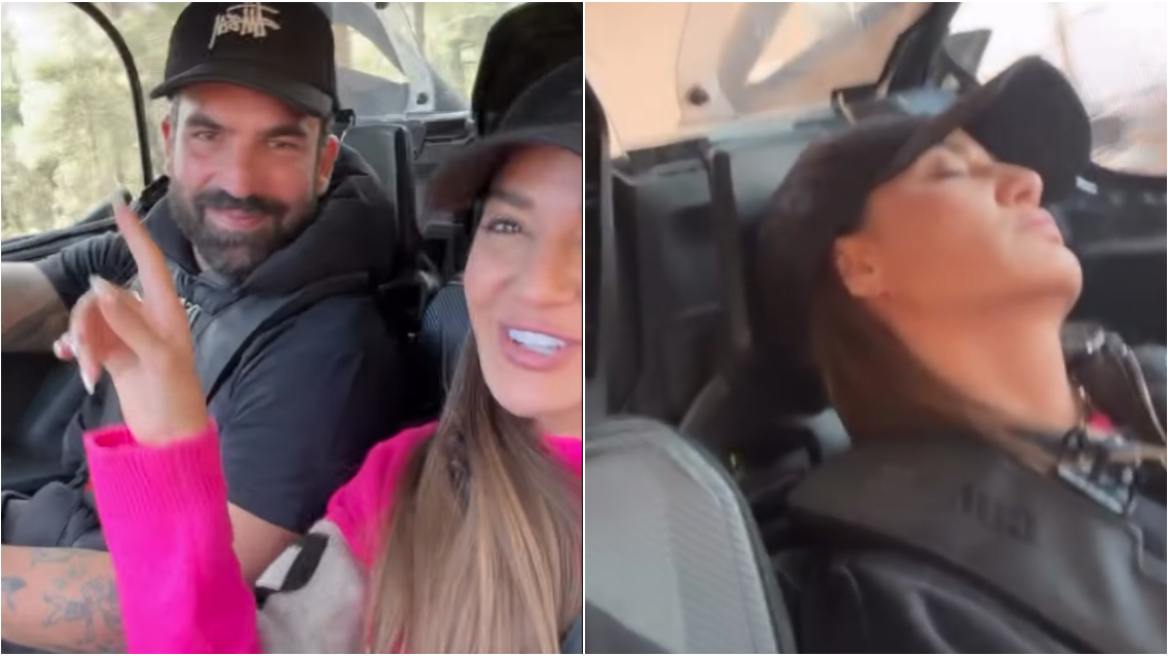 Το βίντεο του Δημήτρη Αλεξάνδρου με τη Ρία Ελληνίδου να κοιμάται δίπλα του στο αυτοκίνητο