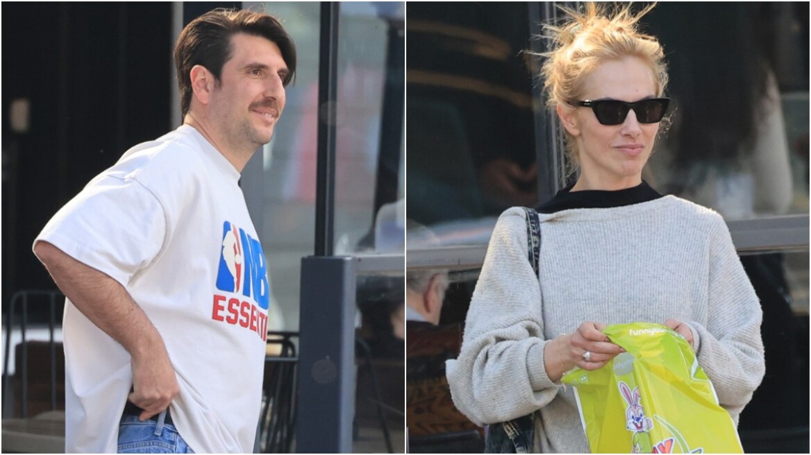 Η κοινή βόλτα του Γιώργου Γεροντιδάκη και της Ντορέττας Παπαδημητρίου για ψώνια, δείτε φωτογραφίες