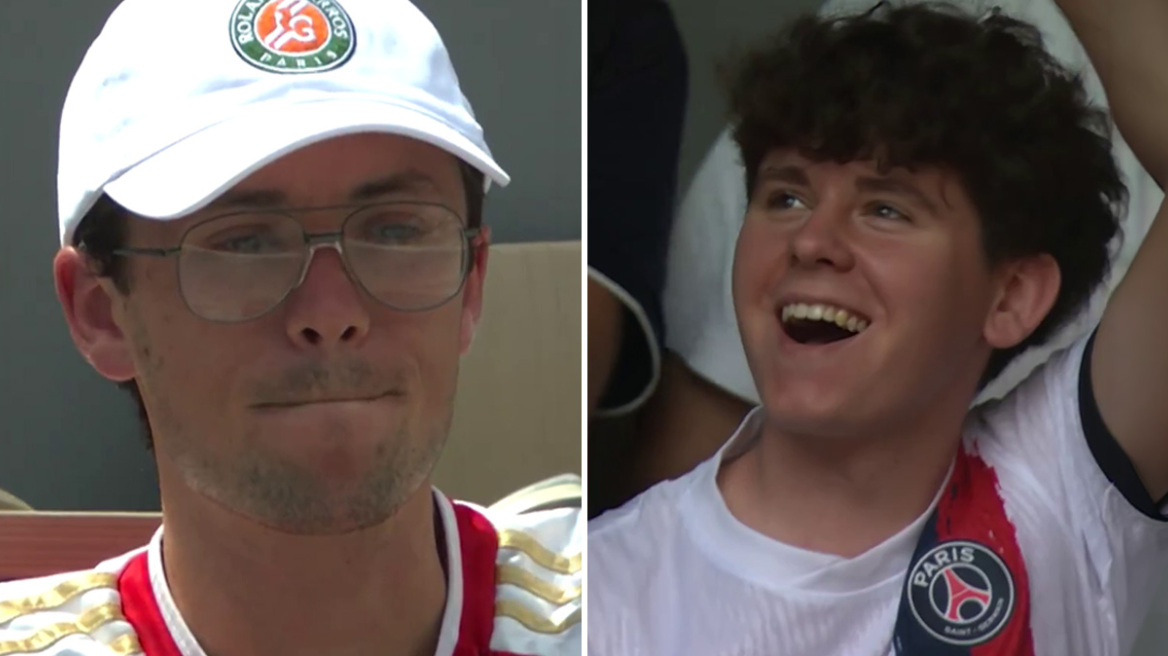 Roland Garros: Αποδοκιμασίες σε οπαδό της Άρσεναλ που εμφανίστηκε με τη μπλούζα των Λονδρέζων στο Παρίσι