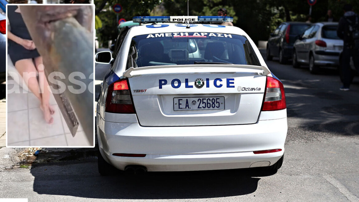 Βίντεο-σοκ από τη Λάρισα: Κρατούσε όμηρο την πρώην σύζυγό του, απειλούσε να την κάψει ζωντανή και έκανε live μετάδοση